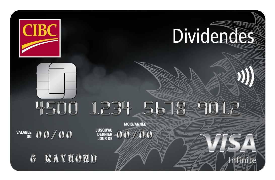 Carte CIBC Visa Infinite Dividend