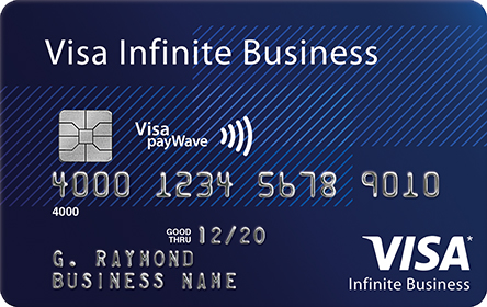 Rewards Visa Infinite Business Card (offered by your credit union)